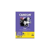 Nacario Canson 400015602 Hobi, Renkli Kağıt, A4, Siyah - Çok Renkli