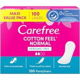 Nacario Carefree Normal Cotton Parfümsüz 100'LÜ Günlük Ped