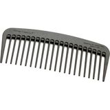 Nacario Chicago Comb Model 10 Karbon Fiber, Kompakt Geniş Dişli Tarak, Abd'de Üretilmiştir, Anti-Statik, 12,7 cm (12,7 Cm) Uzunluğunda, Grafit Siyah