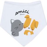 Nacario Chicco Unisex Çocuk Mama Önlüğü, Beyaz, Os