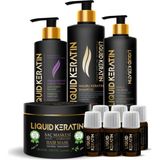Nacario Çift Etkili Saç Botoksu No-2 Onarıcı Keratin Bakım Seti- (Daha Düz, Canlı, Parlak ve Yumuşak Saçlar)
