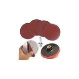 Nacario Cırt Zımpara Seti + Matkap Aparatı 115 mm (17 Parça)