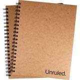 Nacario Çizgisiz Karartma Defteri, 20 x 25 Cm: Spiral Ciltli Siyah Kağıt Defter, 55 Sayfa, Geri Dönüştürülmüş ve Sürdürülebilir, Görsel Not Alma Için Renkli Eskiz Defteri, 2'li Set