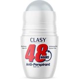 Nacario Clasycare Anti-Terleme Roll-On Deodorant - Koyu Koltuk Altı Karşıtı, 48 Saat Koruma, Alpha Arbutin & Hint Yağı, Beyazlatıcı Etki, Ferah Koku, 50 ml