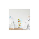 Nacario Çocuk Odası Bebek Odası Boy Ölçer Boy Cetveli Sticker Araç Zürafa