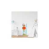 Nacario Çocuk Odası Bebek Odası Boy Ölçer Boy Cetveli Sticker Uçan Zürafa