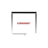 Nacario Codegen Ax-20 200X200CM Siyah Fonlu Storlu Kilitleme Mekanizmalı Projeksiyon Perdesi, Beyaz