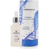 Nacario Collagen Yüz ve Boyun Serumu - %3 Hidrolize Kolajen, Hyaluronik Asit ve Zeytin Yaprağı, Sıkı ve Dolgun Cilt Bakımı, Konsantre Yüz, Boyun ve Dekolte Bakım Serumu, 30 ml / 1 Fl Oz