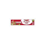 Nacario Cook Çift Kilitli Buzdolabı Poşeti, Küçük Boy, 19 x 25 Cm, 10 Yaprak, Zip Kilit