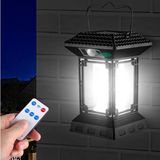Nacario Coverzone Solar Enerjili Hareket Sensörlü ve Uzaktan Kumandalı Işıldak Dış Mekan Işık Uygun Güneş Enerjili Aydınlatma Pinik Kamp Tatil Için Bahçe, Veranda, Havuz Kenarı Aydınlatması (CL-T60)