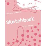Nacario Cute And Sweet Cats Rose Drawing Sketchbook Notebook For Kids 120 Pages: Blank Sketchbooks / Unlined Sketchbooks
