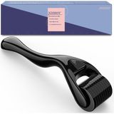 Nacario Derma Roller Microneedle Kiti, Titanyum Iğneler Evde Kullanım Için Yüz Sakal Silindiri 0.25MM (Siyah)