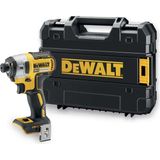 Nacario Dewalt DCF887NT Akülü Darbeli Tornavida (18 Volt, 205 Nm Tork, 1/4 Inç Altıgen Soket, Fırçasız, LED Diyot, Aksesuarlar ve Tstak Kutusu Dahil, Pil ve Şarj Cihazı Olmadan) Siyah/sarı