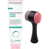 Nacario Diadermine Siyah Cilt Temizleme Fırçası, Micellar Yüz Yıkama Jeli Arınma Zamanı 150 Ml, Set