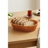 Nacario Digithome Oval Rattan Mini Ekmek Sepeti - BB6063