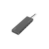 Nacario Digitus DA-70241 USB 3.0 7 Port USB Çoklayıcı Mat Siyah