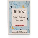 Nacario Dionesse 100% El Yapımı ve Doğal Bebek Sabunu 90 gr - Bitkisel Gliserin, Doğal Yağlar ile Bebeğiniz Için Saç ve Vücut Temizleyici Sabun