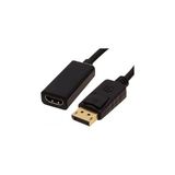 Nacario Display Port To Hdmı Kablo -Display Erkek HDMI Dişi Kablo 1m