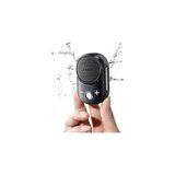 Nacario Divoom Itour-S Giyilebilir Bluetooth Hoparlör, IP67 Su Geçirmez Toz Geçirmez, Taşınabilir Küçük Klipsli Bluetooth Hoparlör, 10H Çalma Süresi, Mutfak, Iş, Seyahat, Bisiklet, Golf, Havuz Için (Siyah)