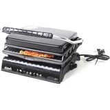 Nacario Dökümix Ultra Plus Organik Demir Döküm Izgara& Tost Makinası Gri Izgara Aparatlı,fırçalı,yağdanlık