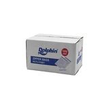 Nacario Dolphin Kilitli Şeffaf Buzdolabı Kilitli Saklama Poşeti Torba - 11X14 Cm. - 1000 Adet - Kutu