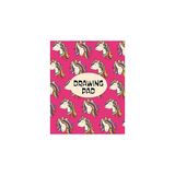 Nacario Drawing Pad: 8X10 Unicorn Sketchbook For Children Of All Ages, With 110 Pages Of Bordered Drawing Paper; Pink