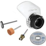 Nacario Dremel 550 Konfor Koruma Bağlantı Parçası, Toz Parçaları ve Kıvılcımlara Karşı Koruma, 4'lü