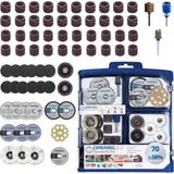 Nacario Dremel 725 Ez Speedclic Aksesuar Seti, 70 Parçalı