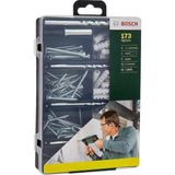Nacario Dremel Bosch 2607019511 Sabitleme Için Komple Set, 173 Adet, 4 Uç