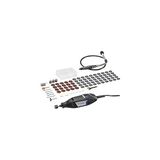 Nacario Dremel,bosch, 3200 Çok Amaçlı El Motoru, 130 W, F0133200JA, 90 Aksesuarlı, Siyah