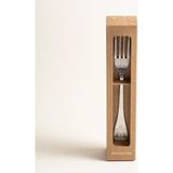 Nacario Dume Çelik Yemek Çatalı 3X23X0.3 cm Mat Gümüş