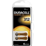 Nacario Duracell 312 No Kulaklık Pili (6'Lı Paket)