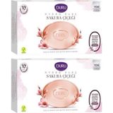 Nacario Duru Duş Sabunu Hydro Pure Sakura Çiçeği 3X150 gr (Vegan) x 2 Adet