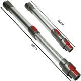 Nacario Dyson Uyumlu V7 V8 V10 V11 V15 Dik Süpürge Spiral Hortum, 45-68 cm Boru Dyson U