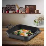 Nacario Eda Cookware Asya Döküm Sahan 18 cm Siyah Kare ZK-972