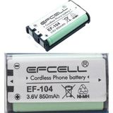 Nacario Efcell Ef-104 3.6 V-850Ma Panasonic Telsiz Telefon Pili