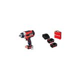 Nacario Einhell Impaxxo 18/400 Kömürsüz Akülü Somun Sıkma 18V 4 Ah Çift Akülü Set