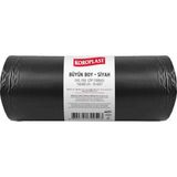 Nacario Ekonomik Endüstriyel Büyük Siyah Çöp Torbası 10’lu 65×80 Cm, Kalın & Dayanıklı, Çift Katlı, Geri Dönüştürülebilir Atık Torbası; Restoran, Fabrika, Inşaat, Ofis ve Depo Için Güçlü Çöp Poşeti