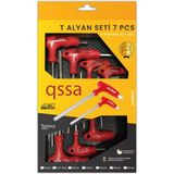 Nacario Eltos 7 Parça T Tipi Alyan Seti (2-2,5-3-4-5-6-8 Mm)