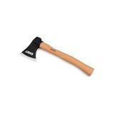 Nacario Eltos Jaws Kamp Baltası, 600 Gram, Dökme Çelik Baş, 35 cm Kayın Sap, Isıl Işlemli, Elektrostatik Toz Boyalı, Normal Tutuş, Odun Kesme, Kamp, Bahçe, Av Kullanımı
