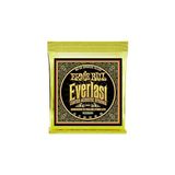 Nacario Ernie Ball Everlast Orta Kaplama 80/20 Bronz Akustik Gitar Telleri, Ölçü 13-56