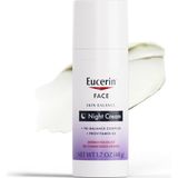 Nacario Eucerin Cilt Dengesi Gece Kremi, Tri-Balance Kompleksi ile Zenginleştirilmiş Hassas Cilt Yüz Nemlendirici, 1.7oz Şişe