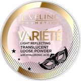 Nacario Eveline Cosmetics Mineral Pigment Içeren Hyalüronik Asitli, Işık Yansıtan Yarı Saydam Toz Pudra 6 gr Transparan