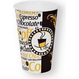 Nacario Excodi Cup - [ Aygün Cup ] 12 Oz Karton Bardak - 300 ml - 160 Adet Kaliteli Otomat Bardağı, Sızdırmaz, El Yakmaz - Beyaz (Latte, Cappuchino))