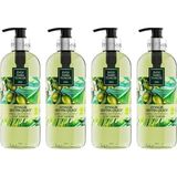 Nacario Eyüp Sabri Tuncer Ayvalık Zeytin Çiçeği Doğal Zeytinyağlı Sıvı Sabun 500 ml - 4 Adet