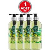 Nacario Eyüp Sabri Tuncer Ayvalık Zeytin Çiçeği Sıvı Sabun 500 ml x 4 Adet