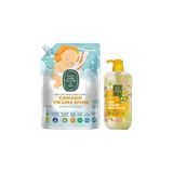 Nacario Eyüp Sabri Tuncer Bebek Çamaşır Deterjanı 1500 ml ve Bebek Şampuanı 600 ml