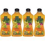 Nacario Eyüp Sabri Tuncer Bodrum Mandalinası Doğal Zeytinyağlı Sıvı Sabun 1500 ml x 4