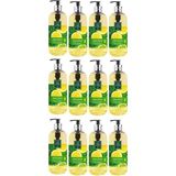Nacario Eyüp Sabri Tuncer Doğal Zeytinyağlı Sıvı Sabun Çeşme Limonu 500 ml x 12 Adet