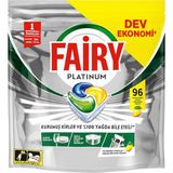 Nacario Fairy Platinum Bulaşık Makinesi Deterjanı Kapsülü/tableti 96 Yıkama Limon Kokulu